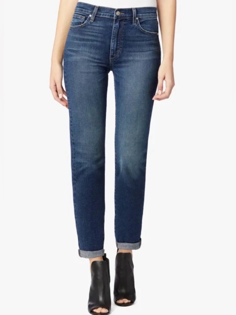 Brand New Joe’s Jeans Taffyta Mid Rise Relaxed Boyfriend Denim Jeans Size 24